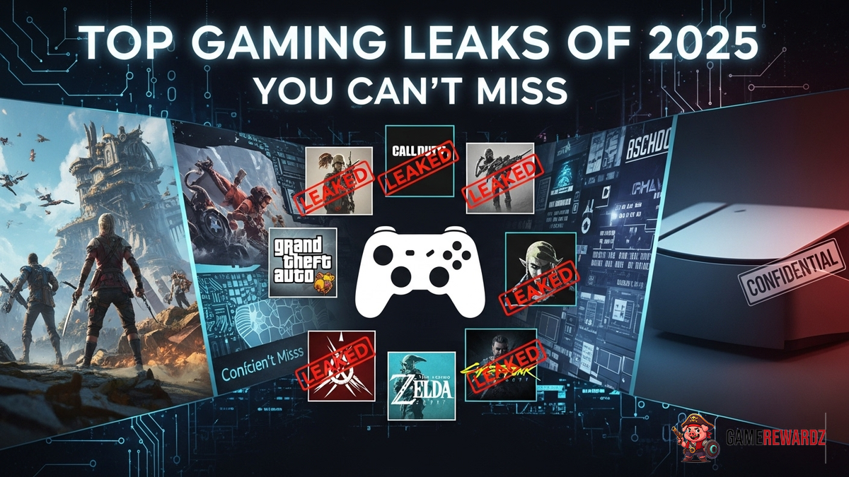 Top Gaming Leaks of 2025 You Can’t Miss